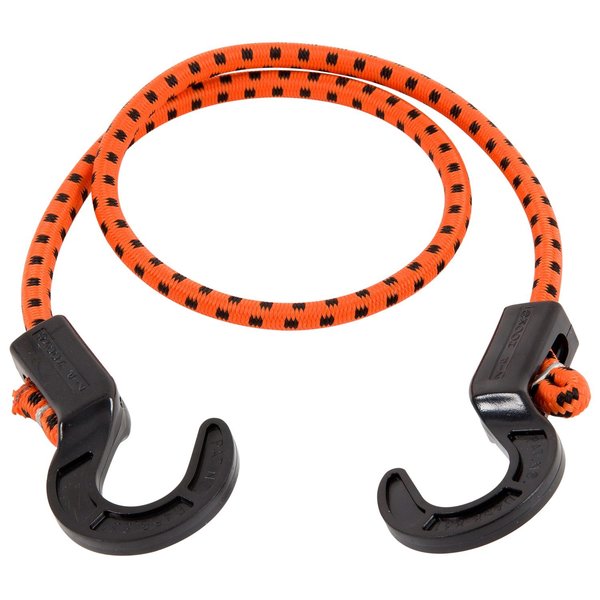 Keeper Orange Adjustable Bungee Cord 30 in. L X 0.315 in. A06378Z